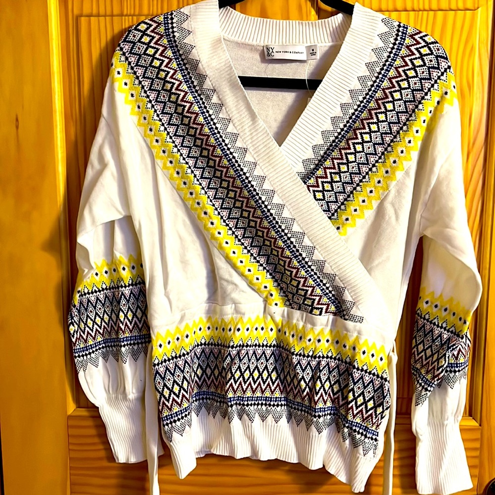 New York & Company Wrap Sweater